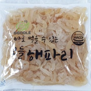 해파리 120g 500g 탈염 냉채 무침 즉석 손질 밀키트 이용, 탈염 500g, 1개