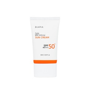 다이아피아 데일리 유브이 디펜스 선크림 SPF 50+ PA++++, 60ml, 3개