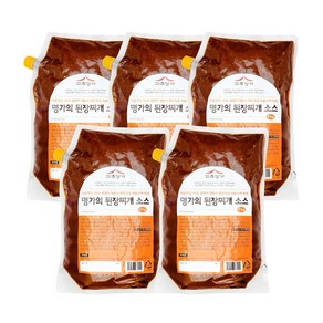 고추명가 된장찌개 소스 2kg x 5개