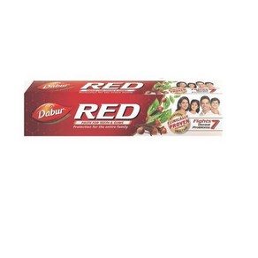 Dabu Red Toothpaste fo Healthy Teeth & Gums  Fights Dental Poblems 100 gm Toothpaste, 1개, 100g