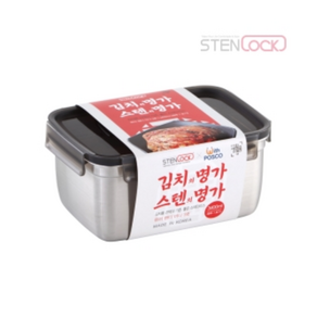 스텐락 김치명가 퓨어 미니핸디 김치통 03호, 3.4L, 1개