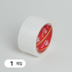 이레원 화이트 다양한 컬러 박스 포장 테이프 48mm x 40m 포장용 색깔 OPP, 1개