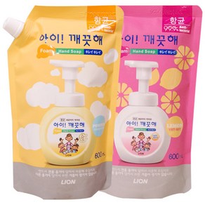 [한번의 배송비로 저렴하게] 아이깨끗해 핸드워시 600ml, 1개