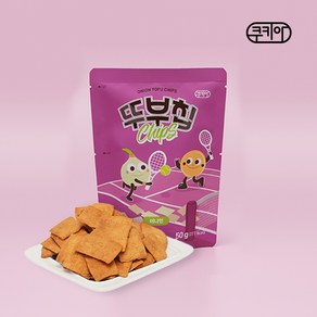 두부 과자 쿠키아 뚜부칩 어니언맛 건강한 간식 50gx6봉, 50g, 6개