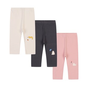 [아가방 겨울]노우골지쫄바지(CREAM DGREY PINK)_01P752004