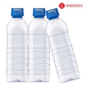 [파이브온] 아이시스 ECO 무라벨 생수, 500ml, 100개