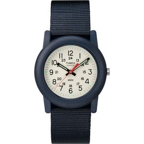 타이맥스 캠퍼 34mm 손목시계 블루 TIMEX TW2P59900 일본