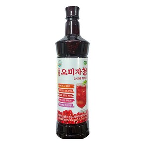 광야식품 늘감사 진한오미자청, 970ml