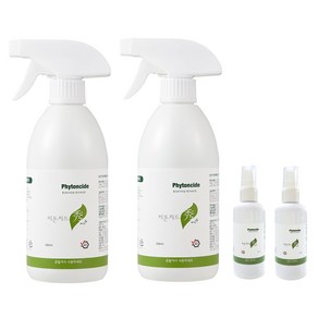 피톤치드 수 스프레이 원액 탈취효과 100ml*2 사은품 증정, 2개, 500ml