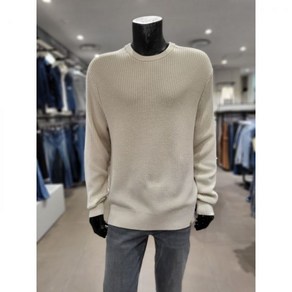 [ 진] 24FW 남성 에센셜 베이직 코튼 스웨터 (40EM353-67U) 백화점 아울렛 (4420778)