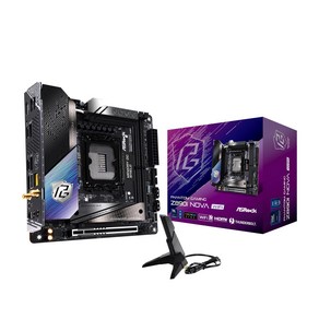 ASRock Z890I Nova WiFi Intel CPU Core Ultra(LGA1851) Z890 DDR5 Mini-ITX 마더보드 대응 칩셋