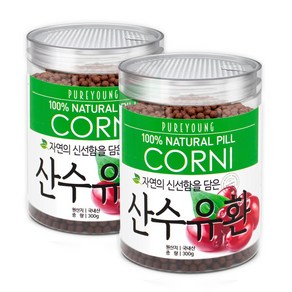 퓨어영 국산 산수유환300g, 2개, 300g