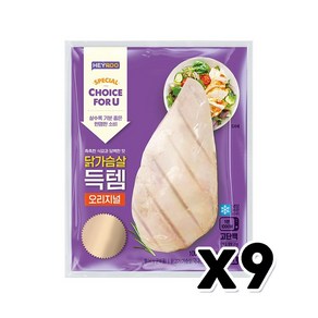 헤이루 닭가슴살득템 오리지널 즉석조리 100g x 9개