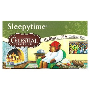 셀레셜시즈닝스 Celestial Seasonings 허브 티 슬리피타임 무카페인 20티백, 29g, 20개입, 1개