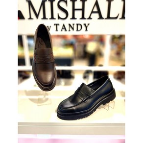 [TANDY] mishall by 남성 경량 쿠션감 좋은 볼이넓은 데일리 비브람솔 워커창 더비스타일 페니로퍼 q32w30a34s