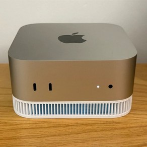 Mac MiNi M4 기본 공기 흡입구 브래킷 지지대 고정 베이스., 1개, 실버 방진베이스