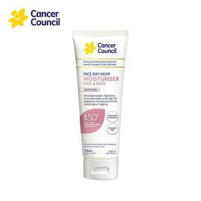 (캔서카운슬)캔서카운슬 페이스데이웨어 모이스쳐라이져 SPF 50+ 75ml 호주 선크림, 1개