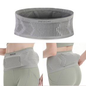러닝 플립 벨트 마라톤 밴드 스포츠 허리 힙색 런닝 백, M, 블랙, 1개