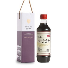 [설전배송]신앙촌 특선 1급 5호 양조간장 선물세트, 없음, 1개, 160ml