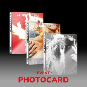 르세라핌 LE SSERAFIM - 5th Mini Album [HOT] 3종 중 1종 랜덤 특전선택, 포토카드 선택안함