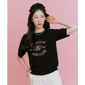 매장정품 더엣지 THEATG [서현 ][4PACK] 25SS 레터링 반팔니트 2051209379 694163
