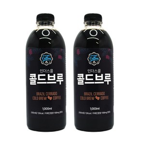 [인더스콜] 콜드브루 원액 대용량 더치커피 세하도 1000ml