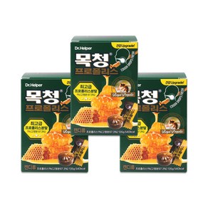 닥터헬퍼 목청 프로폴리스 목캔디 30정, 135mg, 3개