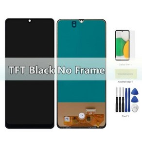 갤럭시 자가수리 액정 AMOLED LCD 디스플레이 터치 스크린 디지타이저 A31 A315 교체용 6.4 인치, 02 TFT No Fame