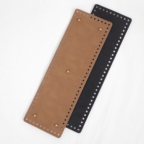 털실나라 가방바닥 뜨개가방밑판, 소꼬발 직사각형 34x11cm, 베이지, 1개