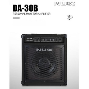 NUX 전자 드럼 앰프 스피커 DA30B 블루투스 스테레오 30W, Nux DA30B(30W), 1개