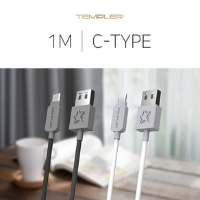 [TEMPLER] 템플러 C타입 To USB 고속케이블 1M [TEM-D19-100-CP]