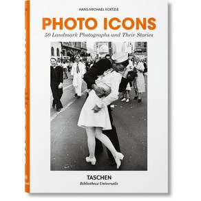 (영문도서) Photo Icons. 50 Landmak Photogaphs and Thei Stoies Hadcove, Taschen