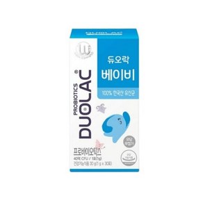 듀오락 베이비 유산균 프로바이오틱스 30포 월분, 30g, 1개