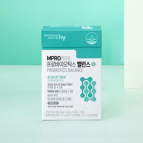 hy 한국야쿠르트 MPRO 엠프로 프로바이오틱스 밸런스 2g x 10포 x 3개입, 1개