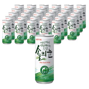 솔의눈 음료, 240ml, 60개