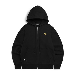 마크곤잘레스 남성 후드집업 블랙 엔젤 와펜 ANGEL WAPPEN OG SWEAT ZIP-UP HOODIE - BLACK