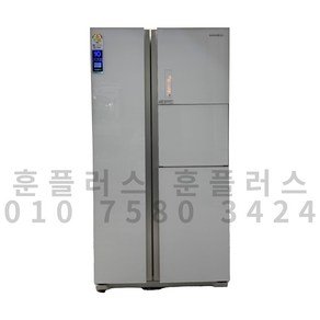 중고 삼성 양문 냉장고 화이트 홈바형 745L, 1