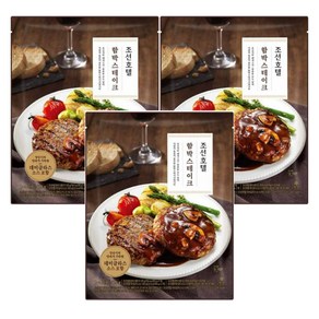 조선 호텔 함박 스테이크 520g 냉동, 5개