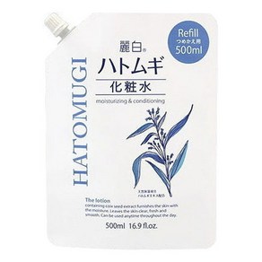 쿠마노 레이하쿠 하또무기 화장수 리필, 1개, 500ml