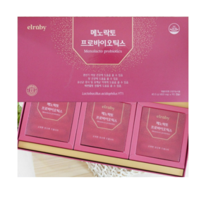 엘루비 메노락토 프로바이오틱스 90캡슐 3개월분 휴온스 eluby 갱년기 프로바이오틱스, 90정, 1개