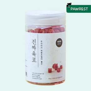 진짜육포 닭가슴살 미니바이트 180g, 단품, 1개