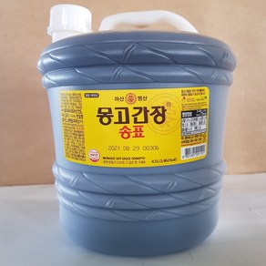 몽고식품 송표간장, 4.5L, 1개