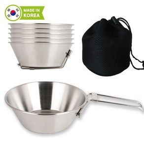 리빙글로리 시에라컵 500ml 5p세트 캠핑 낚시용, 대형 500ml, 5개