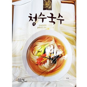 업소용 식당용 국밥집 국수사리 콩물국수용 비빔국수용 국수 중면 2.5Kg, 1개