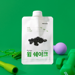 윔다이어트 고단백 윔 쉐이크 검은콩, 5개, 30g