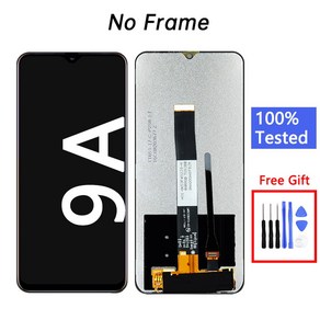 휴대폰용 LCD 디스플레이 교체 화면 레드미 9a 9c, edmi 9a, 1개