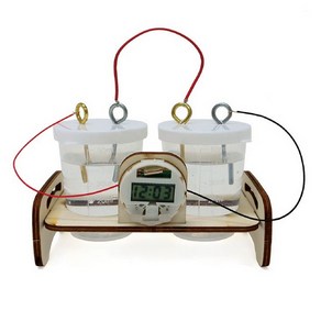 소금물 연료전지 시계 만들기(스탠드형)소금물전지