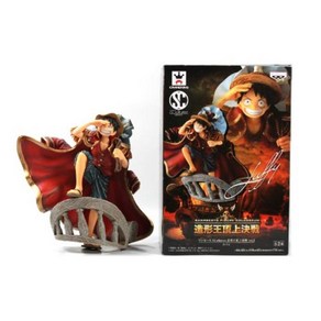 ONE PIECE 원피스 SCultues 조형왕 정상 결전 vol.2 원숭이·D·루피 단품 밴프레스트 프라이즈, 1개