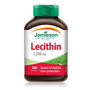 자미에슨 레시틴 1200mg 100정 Jamieson LECITHIN