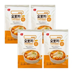 요뽀끼 치즈 떡볶이 (2인분), 4개, 240g